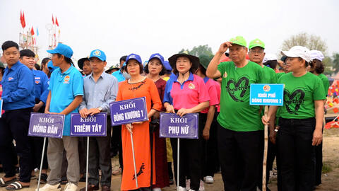 Lễ Phát Động Tháng Hoạt Động Thể Dục Thể Thao và Ngày Chạy Olympic Vì Sức Khỏe Toàn Dân Năm 2025 tại Phường Điện Phương