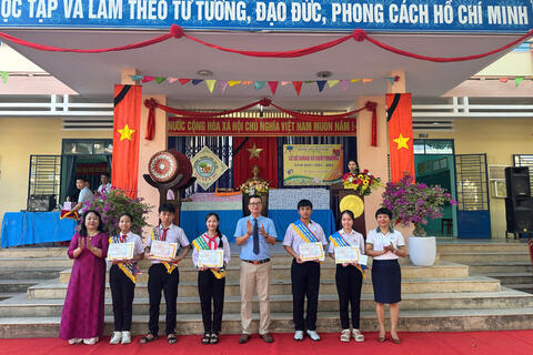 THCS Nguyễn Du, những thành tích nổi bật trong năm học 2024 – 2025.